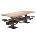 3d DINING TABLE PERRIN COMMUNAL TABLE LOFT model buy - render