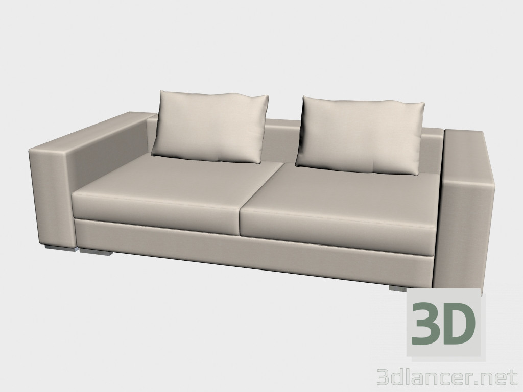 3d model Sofá Infiniti (248x124) - vista previa