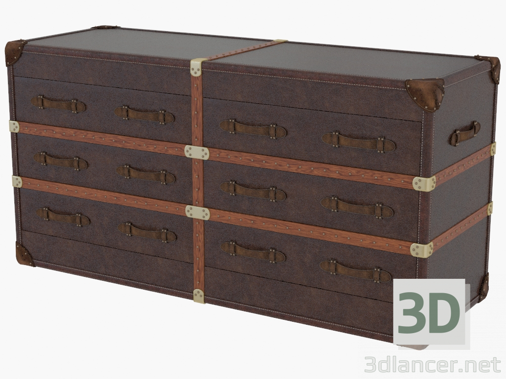 3D Modell Chest große Kober (6810.0015) - Vorschau