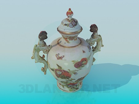 Modelo 3d Vaso - preview