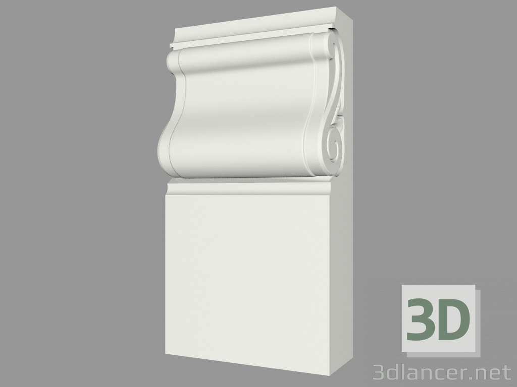 3d model Pedestal (PN16) - vista previa