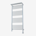 3d model Bohemia radiator with shelf (1200x500) - preview