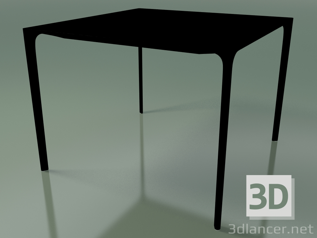 3d model Mesa cuadrada 0804 (H 74 - 100x100 cm, laminado Fenix F02, V39) - vista previa