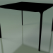 3d model Square table 0804 (H 74 - 100x100 cm, laminate Fenix F02, V39) - preview