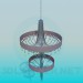 3d model High chandelier - preview