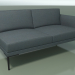 3d model End module 5233 (armrest on left, one-color upholstery) - preview