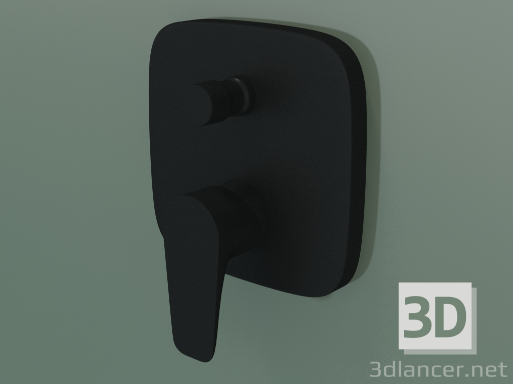 3d model Single lever bath mixer (71745670) - preview