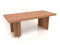 Mesa de comedor DT 14 (2200x1000x796, madera roja)