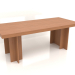 Modelo 3d Mesa de jantar DT 14 (2200x1000x796, madeira vermelha) - preview