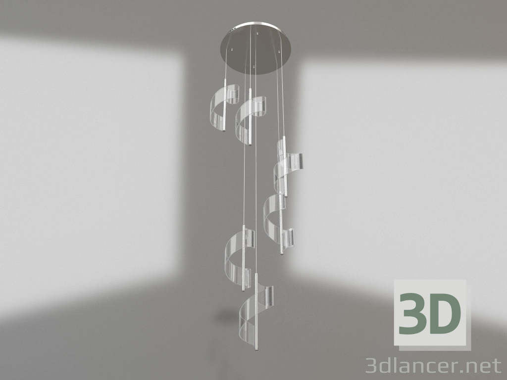 3d model Pendant Ilina chrome (08042-6A,02) - preview