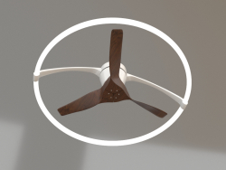 Ceiling chandelier-fan (7532)