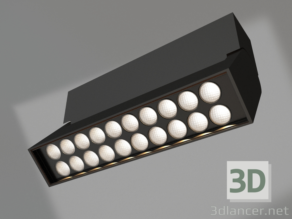 3d model Lamp SP-LOFT-SURFACE-S170-10W Warm3000 (BK, 24 deg) - preview