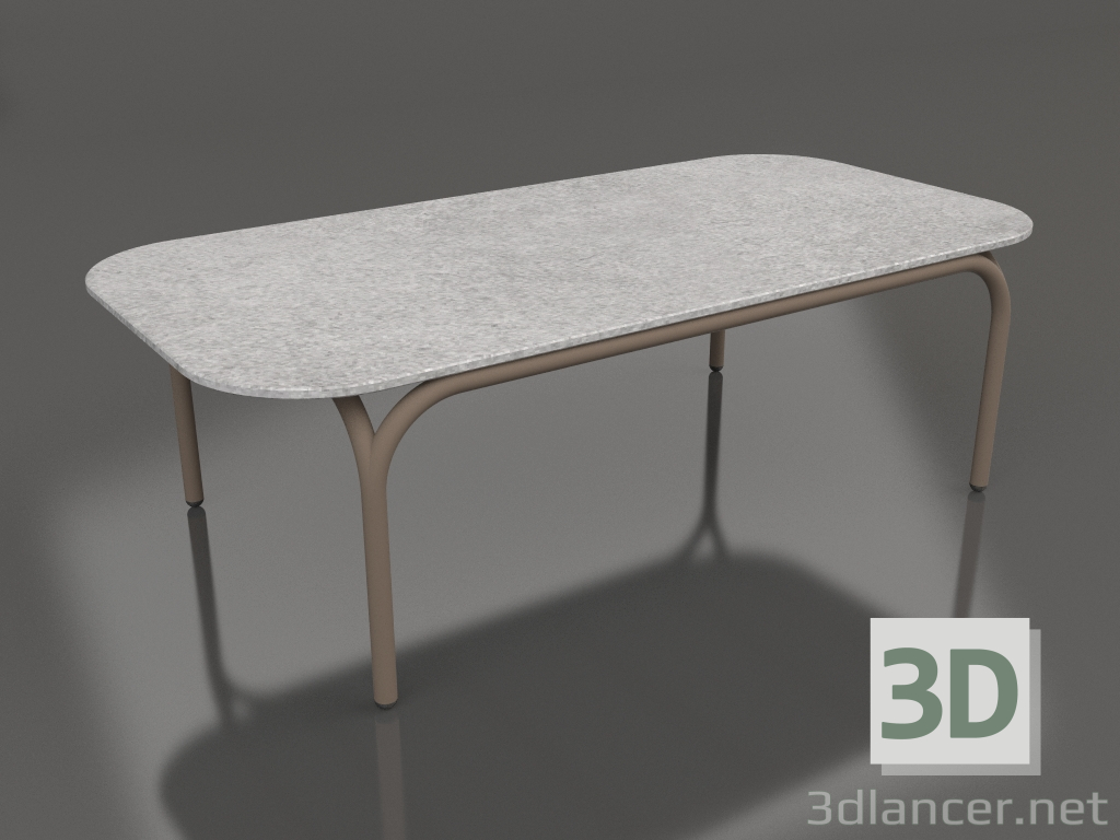 3d модель Стіл кавовий (Bronze, DEKTON Kreta) – превью