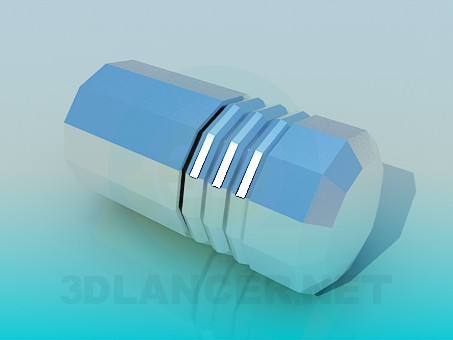 modello 3D Pomello per mobili - anteprima