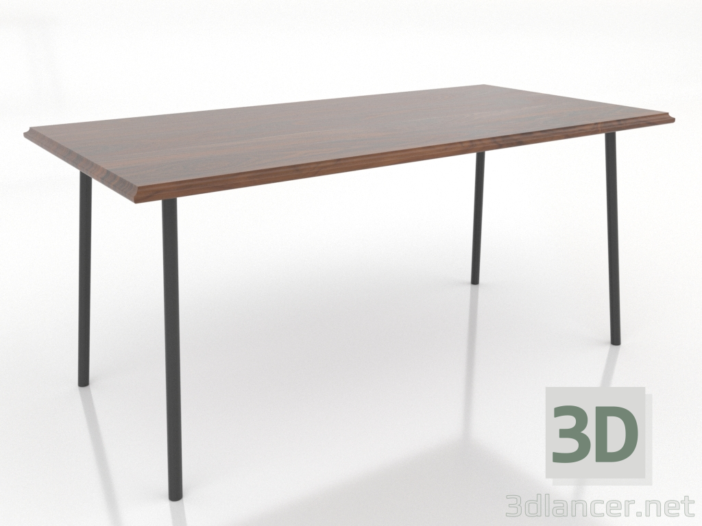 modèle 3D Table à manger Marcel 1600x800 mm - preview modèle 3D Table à manger Marcel 1600x800 mm - preview