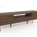 3D modeli TV sehpası, ceviz kaplama (180x45x51,8 cm) - önizleme