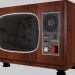 3D modeli Retro TV - önizleme