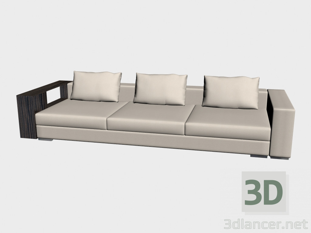 3D Modell Sofa Infiniti (mit Regalen 348h124) - Vorschau