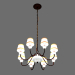 3d model Chandelier Accogliente (1410-8P) - preview