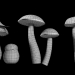 modèle 3D de Champignons Set 2 acheter - rendu