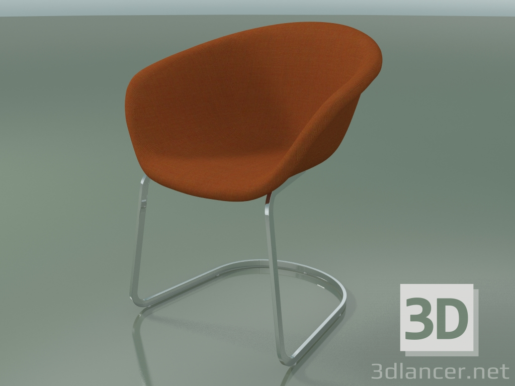 modèle 3D Chaise 4234 (sur la console, avec rembourrage F-1221-C0556) - preview