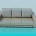 3d model Sofa - preview