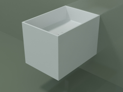 Lavabo sospeso (02UN12301, Glacier White C01, L 36, P 50, H 36 cm)