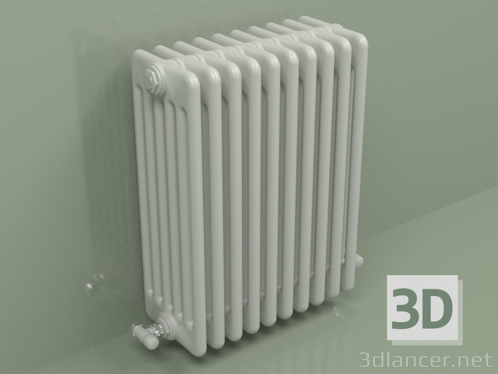 Modelo 3d Radiador TESI 6 (H 600 10EL, cinza Manhattan) - preview