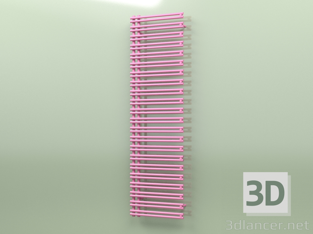 3d model Heated towel rail - Ratea (1750 x 500, RAL - 4003) - preview