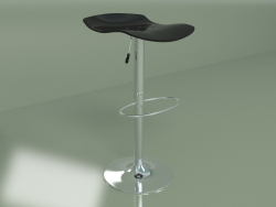 Bar stool Flow (black)