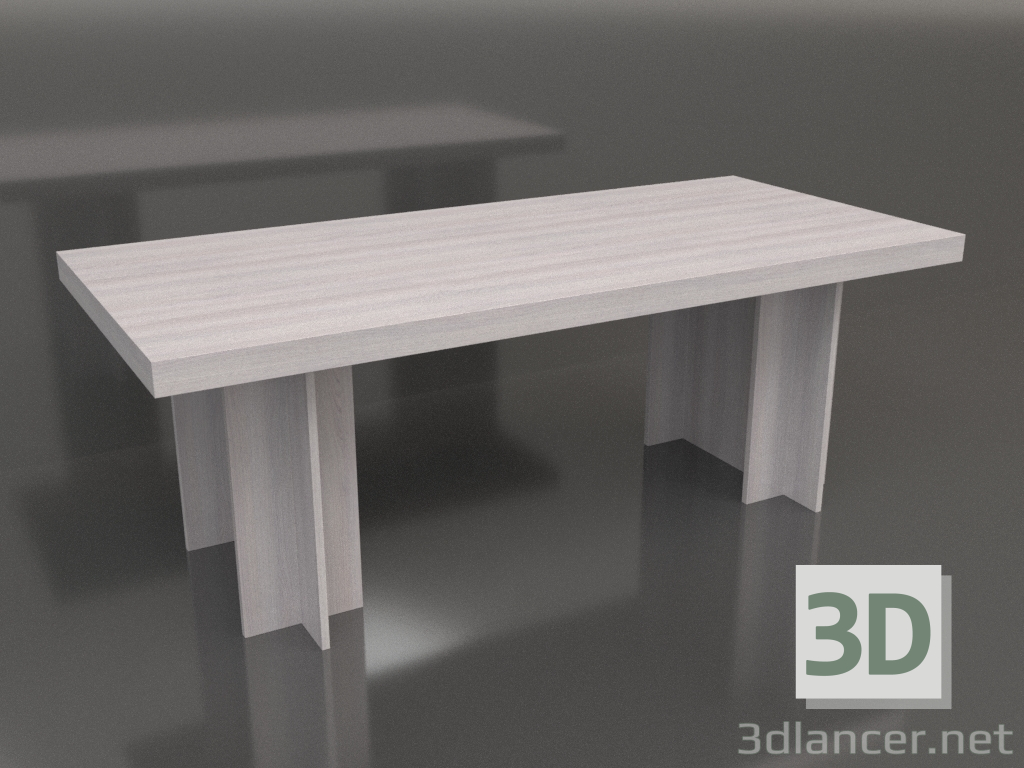 modello 3D Tavolo da pranzo DT 14 (2200x1000x796, legno chiaro) - anteprima