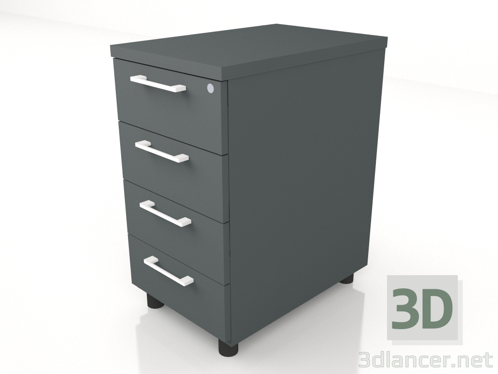 3d model Stationary pedestal Standard KDT64 (402x600x740) - preview