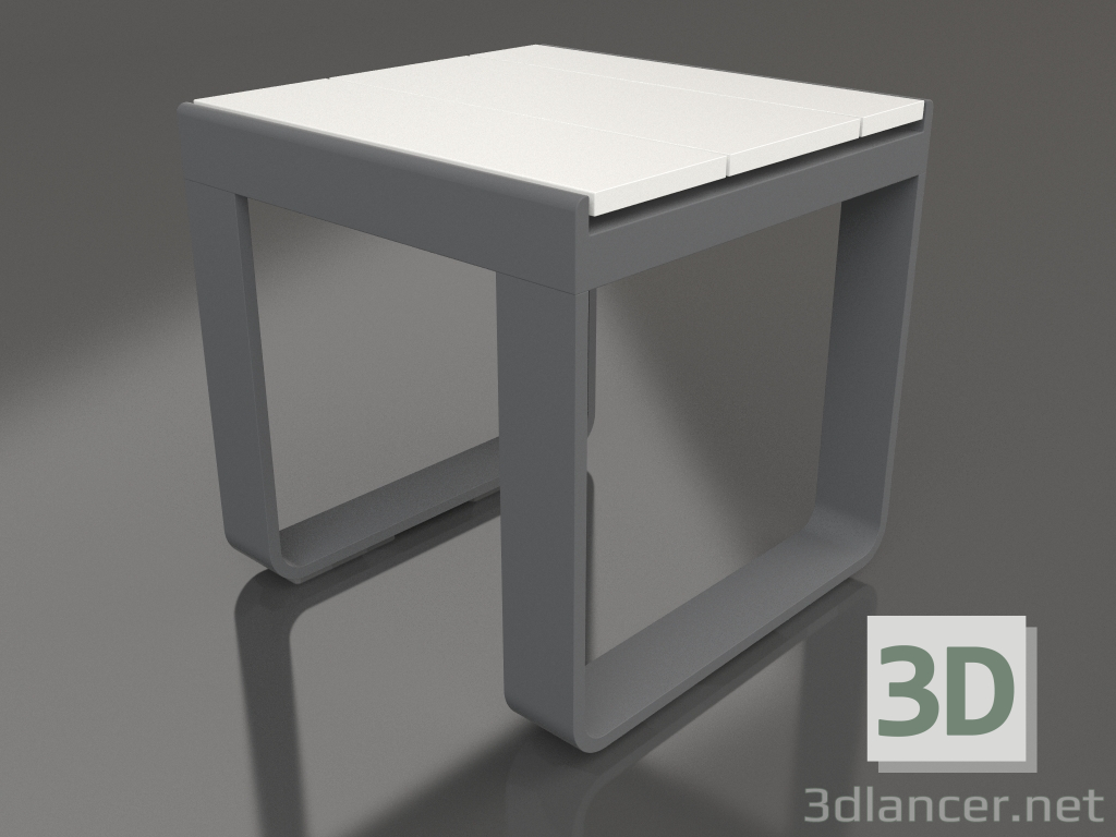 modello 3D Tavolino 42 (DEKTON Zenith, Antracite) - anteprima