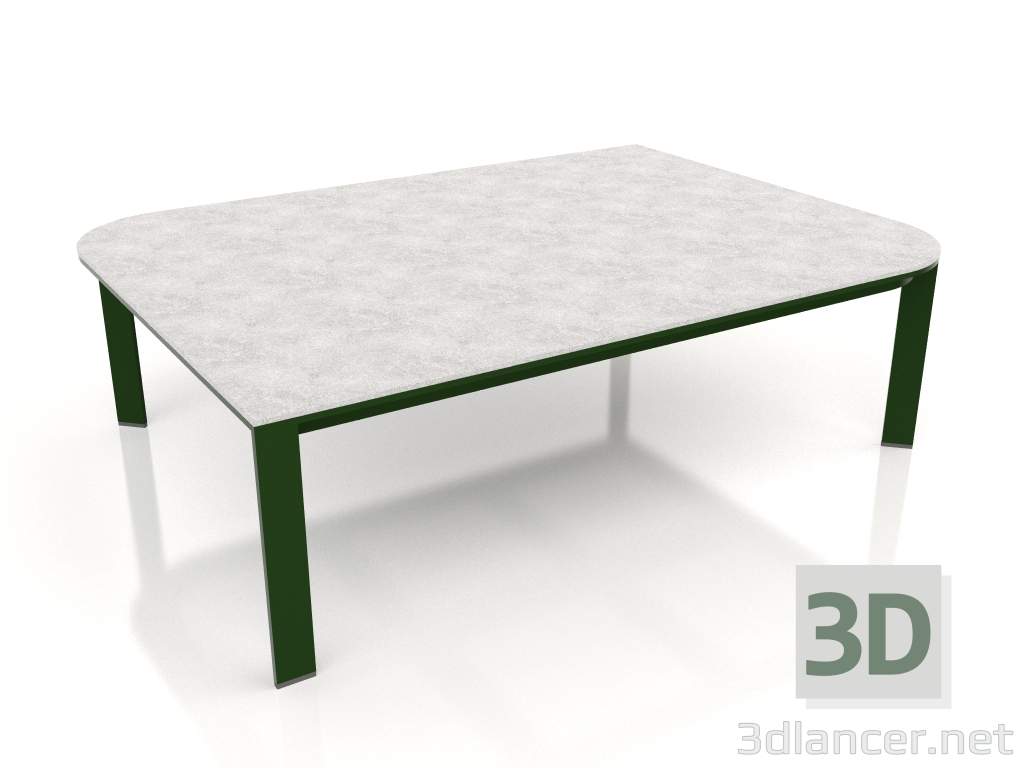 3d model Coffee table 120 (Bottle green) - preview