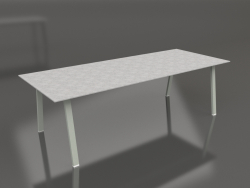 Mesa de comedor 250 (Gris cemento, DEKTON)