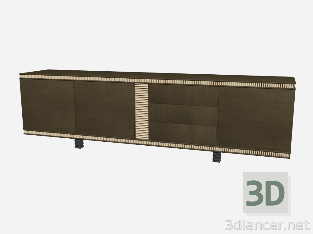 modèle 3D Buffet Lam - preview