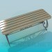 3d model Bench - preview