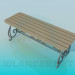 3d model Bench - preview