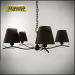 3d Chandelier Massive model buy - render