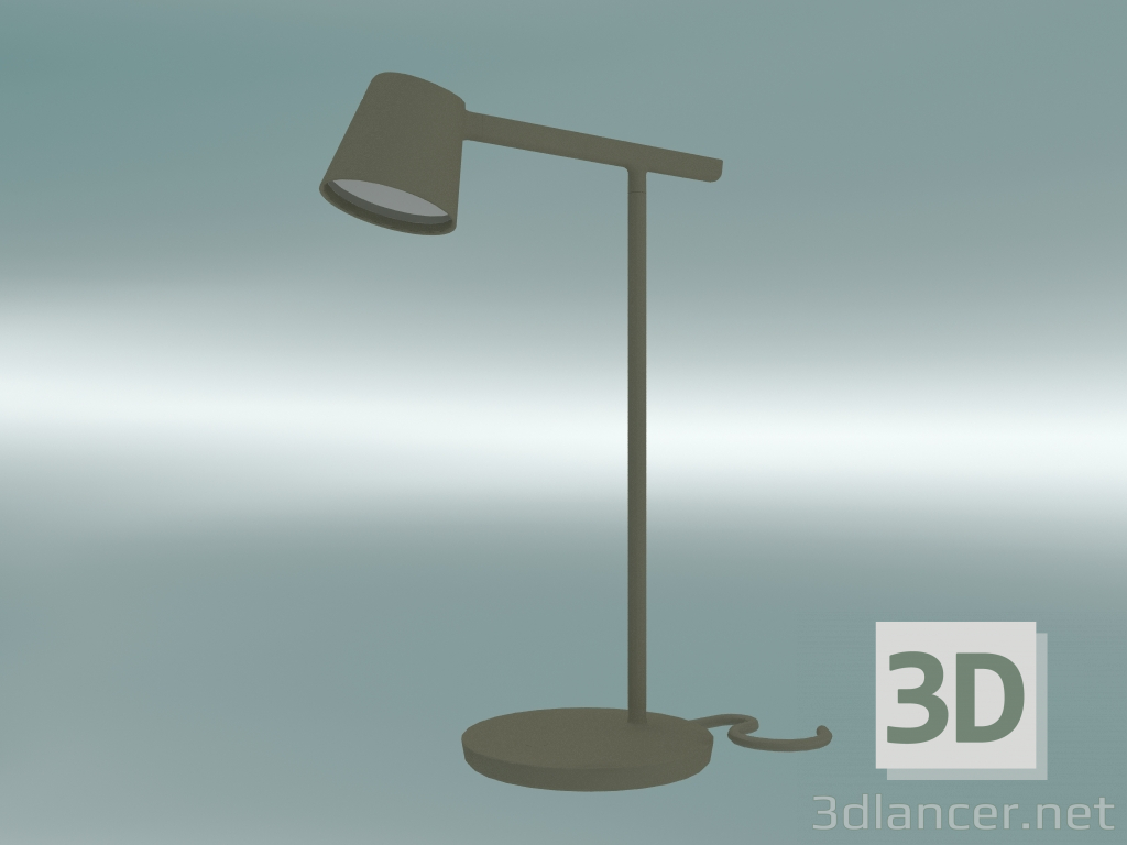 modello 3D Lampada da tavolo Tip (Oliva) - anteprima