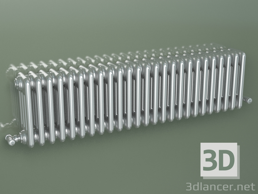 3d model Radiador tubular PILON (S4H 4 H302 25EL, technolac) - vista previa