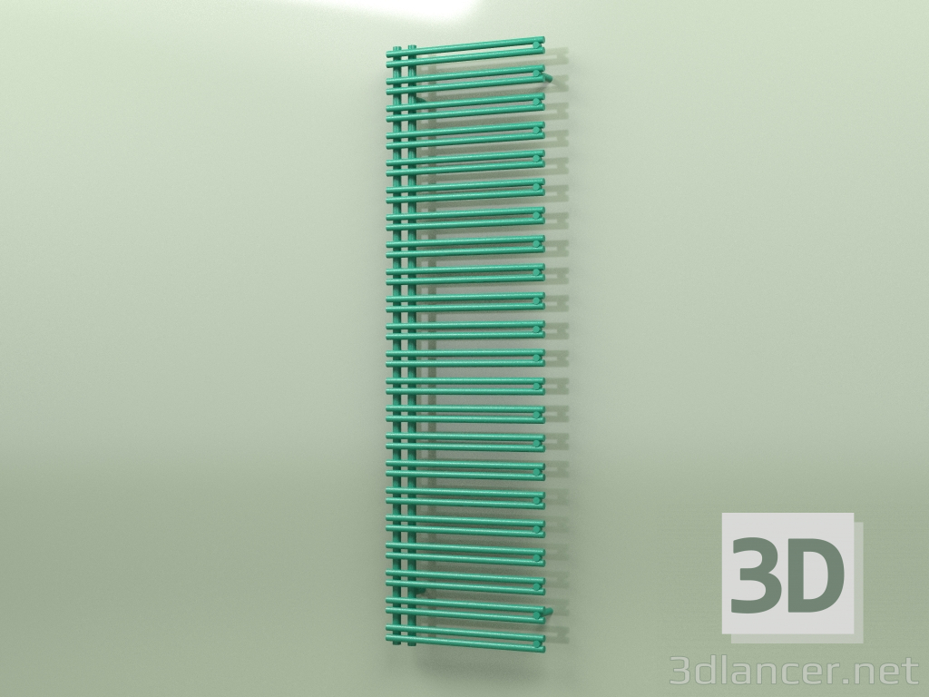 3d model Heated towel rail - Ratea (1750 x 500, RAL - 6016) - preview