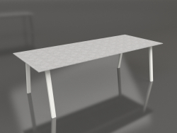 Table à manger 250 (Gris agate, DEKTON)