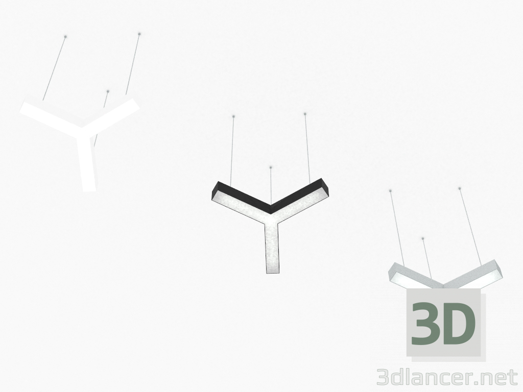 Modelo 3d Suspensão lâmpada LED (DL18516S012A29) - preview