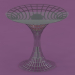 3d model Cocktail table buffet. - preview