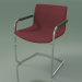 3d model Chair 2091 (on the console, with armrests, with fabric upholstery, polypropylene PO00415) - preview