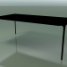 3d model Rectangular table 0805 (H 74 - 100x200 cm, laminate Fenix F02, V39) - preview