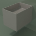 modello 3D Lavabo sospeso (02UN12301, Clay C37, L 36, P 50, H 36 cm) - anteprima