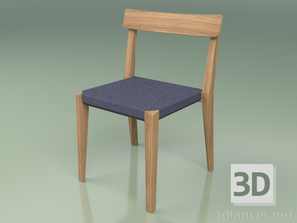 3d model Chair 171 (Batyline Blue) - preview