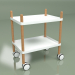 3d model Coffee table Morning 50x36 (white) - preview